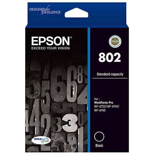 EPSON 802 INK CARTRIDGE Black
